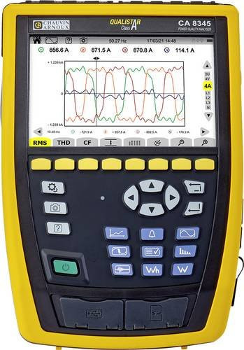 Chauvin Arnoux CA 8345 Netz-Analysegerät 3phasig mit grafischem Display und Loggerfunktion in Gelb - Bild 1