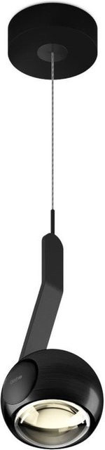 Occhio io 3d sospeso up LED-Pendelleuchte in Schwarz, dimmbar und variabel einstellbar von 50-200 cm, mit warmweißem Licht (2700K) - Bild 1