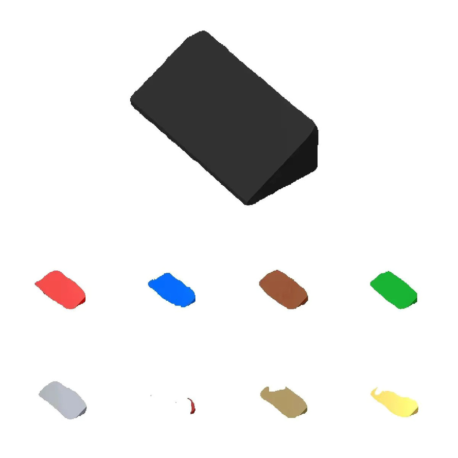 JIAJIALE Bausteine Set, 10-teiliges Set, Bunt / Mehrfarbig, Kunststoff - Bild 1