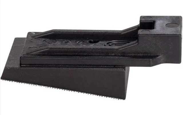 FeNau Schleifschuh Rechteckig für Querhubfeile UMC 4RQ F in Schwarz - Bild 1