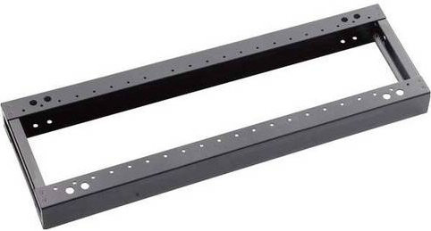 Hager MES-RS90401 Reihensockel in Schwarz, B/T/H: 90 x 40 x 10 cm - Bild 1