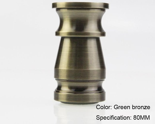 Binchi Outdoor Equipment 4er Set Verstellbare Möbelfüße aus Aluminium in Bronze mit rutschfester Gummibasis, Höhe: 8 cm - Bild 1