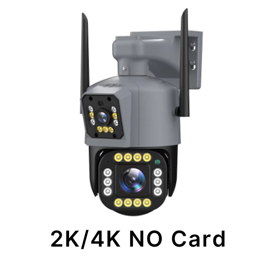 Wonsdar PTZ WiFi Kamera mit Auto Tracking, HD IP Überwachungskamera für Outdoor mit smarter Nachtsicht in Schwarz - Bild 2