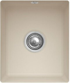 Villeroy & Boch Unterbauspüle Subway 45 SU in Beige mit Ablaufgarnitur und Exzenter aus CeramicPlus Keramik - Bild 1