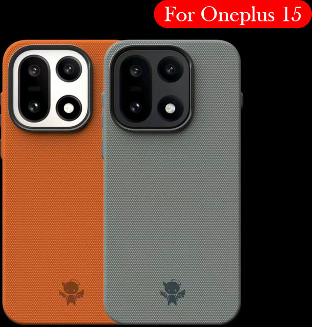 Magnetische Schutzhülle für OnePlus 15 in Orange mit Unterstützung für kabelloses Laden - Bild 1