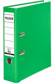 Falken PP-Color Ordner DIN A4 in Hellgrün mit 80 mm Rückenbreite - Bild 1