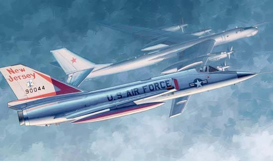 Trumpeter US F-106A Delta Dart, Modell, 1:48, Grau - Bild 1