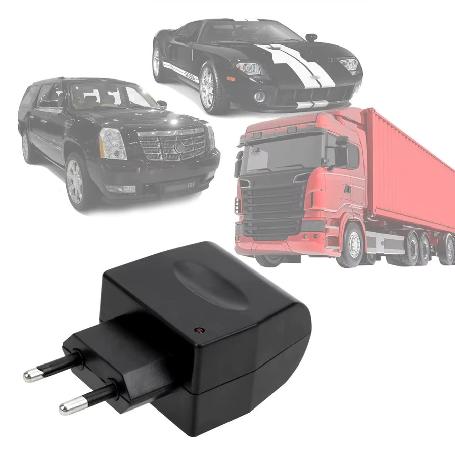 AC 220V zu DC 12V Auto Zigarettenanzünder Adapter Konverter mit EU und US Stecker in Schwarz - Bild 3
