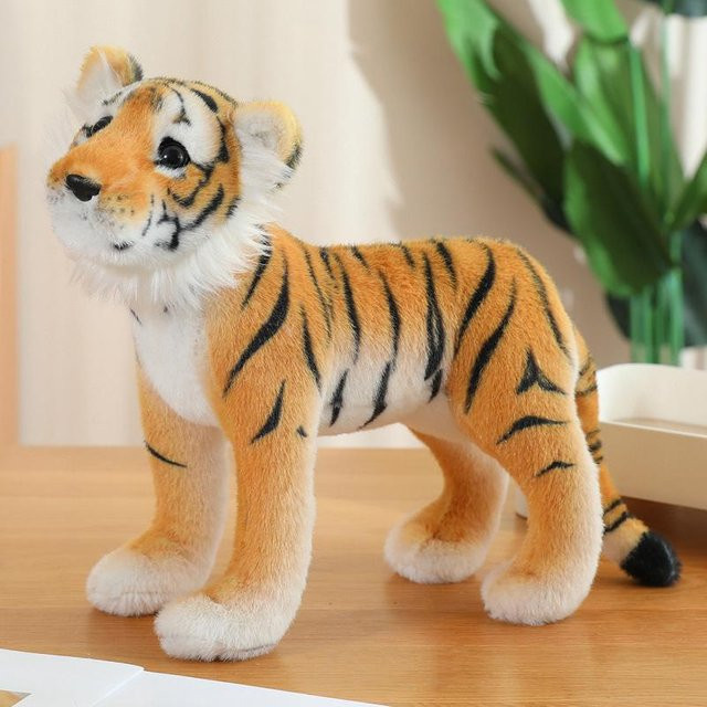 Wilder Tiger Löwe Leopard, Stofftierpuppe, ab 14 Jahren - Bild 1