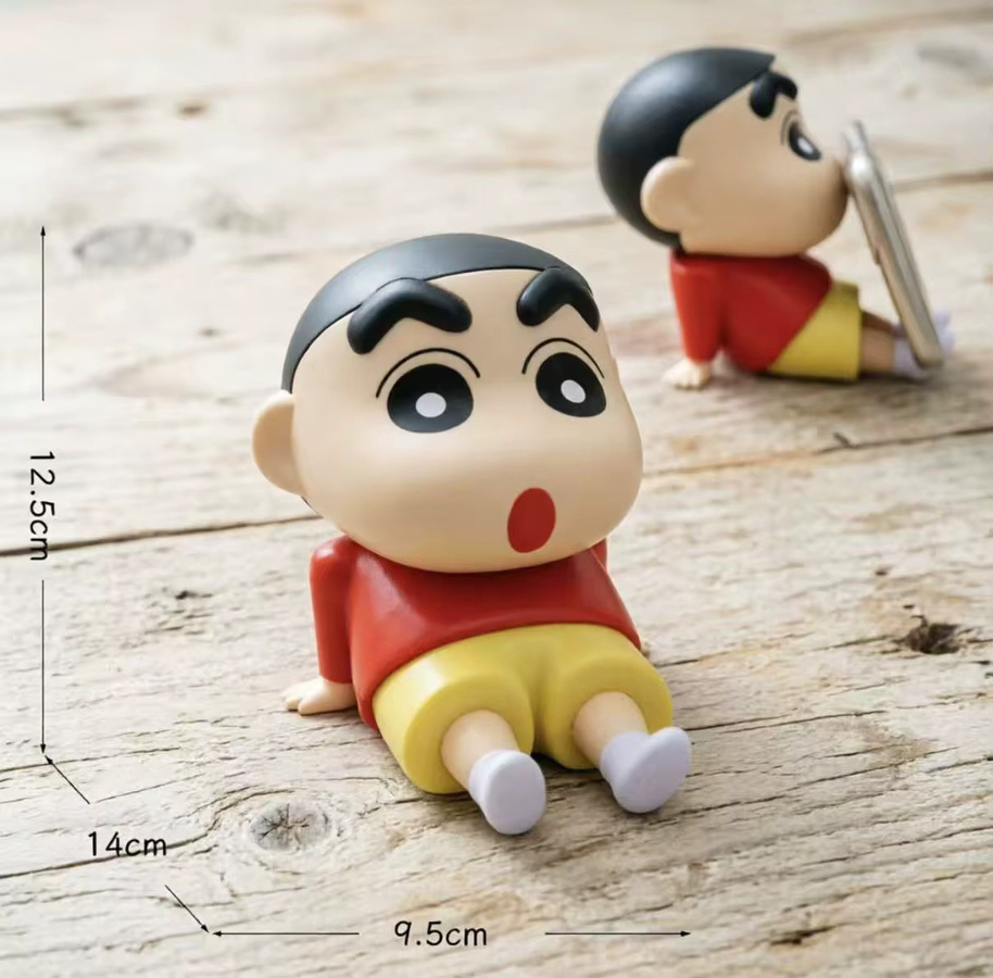 Bandai Crayon Shin Chan Anime-Figur, Kunststoff, Mehrfarbig - Bild 2