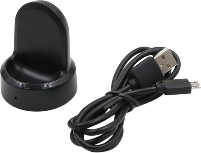Samsung Wireless Charging Dock Stand Cradle für Gear S3 Frontier und Gear S2 Classic in Schwarz - Bild 1