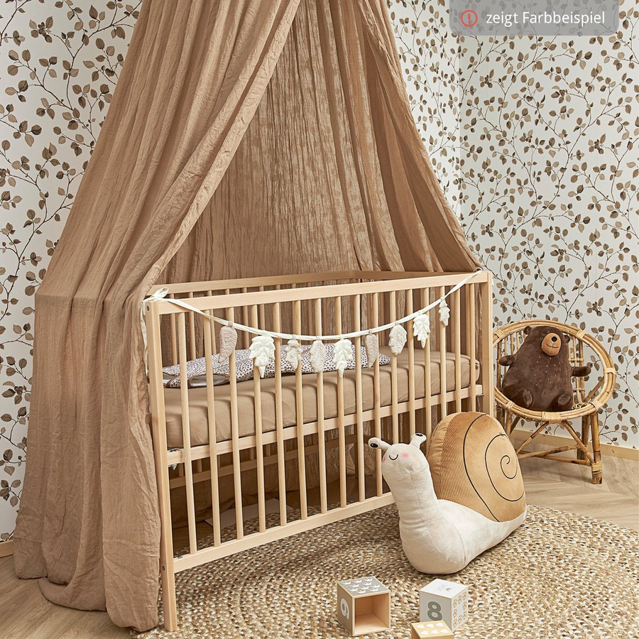 Meyco Baby Betthimmel Baldachin in Sand/Beige B: 240 cm, T: 55 cm - Bild 4