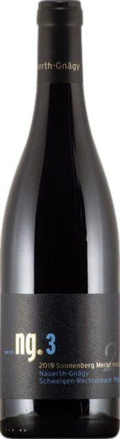 Nauerth-Gnägy Sonnenberg Merlot Rotwein, Pfalz, 2020, trocken, 0,75 l - Bild 1