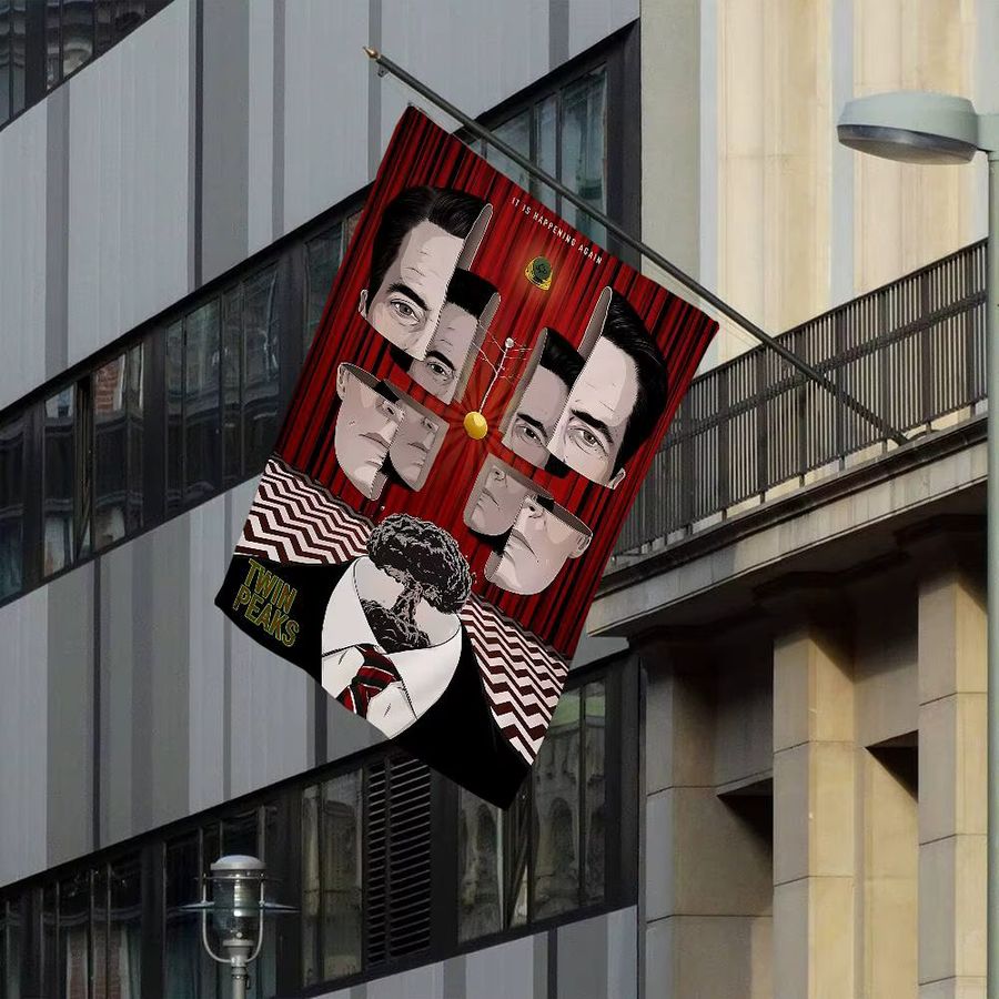 Potdemiel Twin Peaks TV-Serie Banner Multicolor, rechteckig und zum Aufhängen - Bild 5