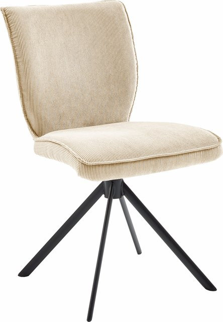 Polsterstuhl BRISTOL von NIEHOFF Sitzmöbel in Beige mit Cord-Bezug - Bild 1