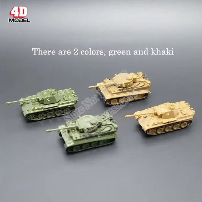GRAPMAN Panther Tank Zweiter Weltkrieg, Modell, Maßstab 1:144, 4-teiliges Set - Bild 2