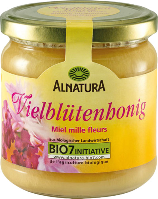 Alnatura Bio Vielblütenhonig 500 g - Bild 1