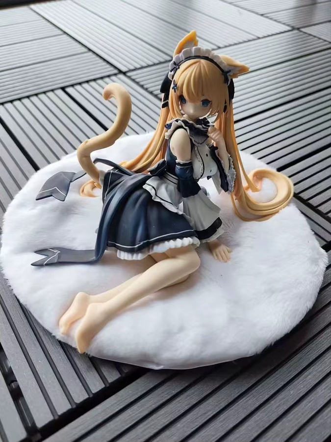 Paryi Hanazono Serena Anime-Figur Katzenmädchen-Kleid, Sammlermodell, PVC - Bild 3