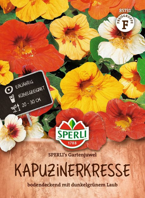 SPERLI Kapuzinerkressen-Samen Gartenjuwel bunt - Bild 1