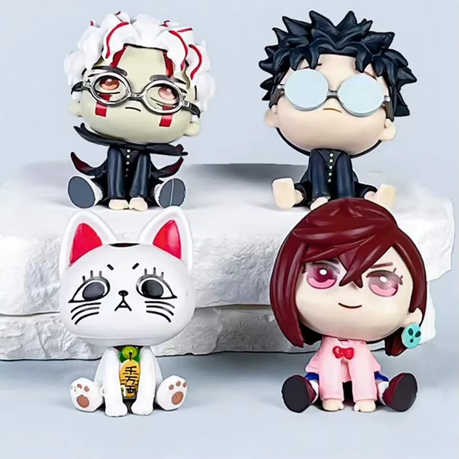 Bandai DanDadan Figuren, 4-teiliges Set, Actionfiguren, Bunt / Mehrfarbig - Bild 2