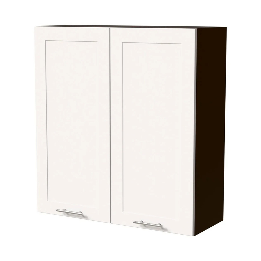 Feldmann-Wohnen Hängeschrank Oslo W4 Küchenschrank in Lava und Weiß Matt mit Soft-Close-Türen, B/T/H: 90 x 32,5 x 96 cm - Bild 2