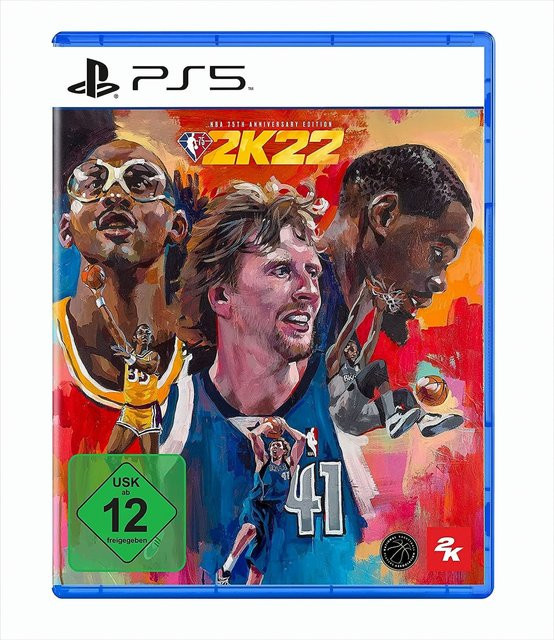 NBA 2K22 75th Anniversary Edition von Take Two Interactive Software Europe Ltd in Multicolour - Bild 1