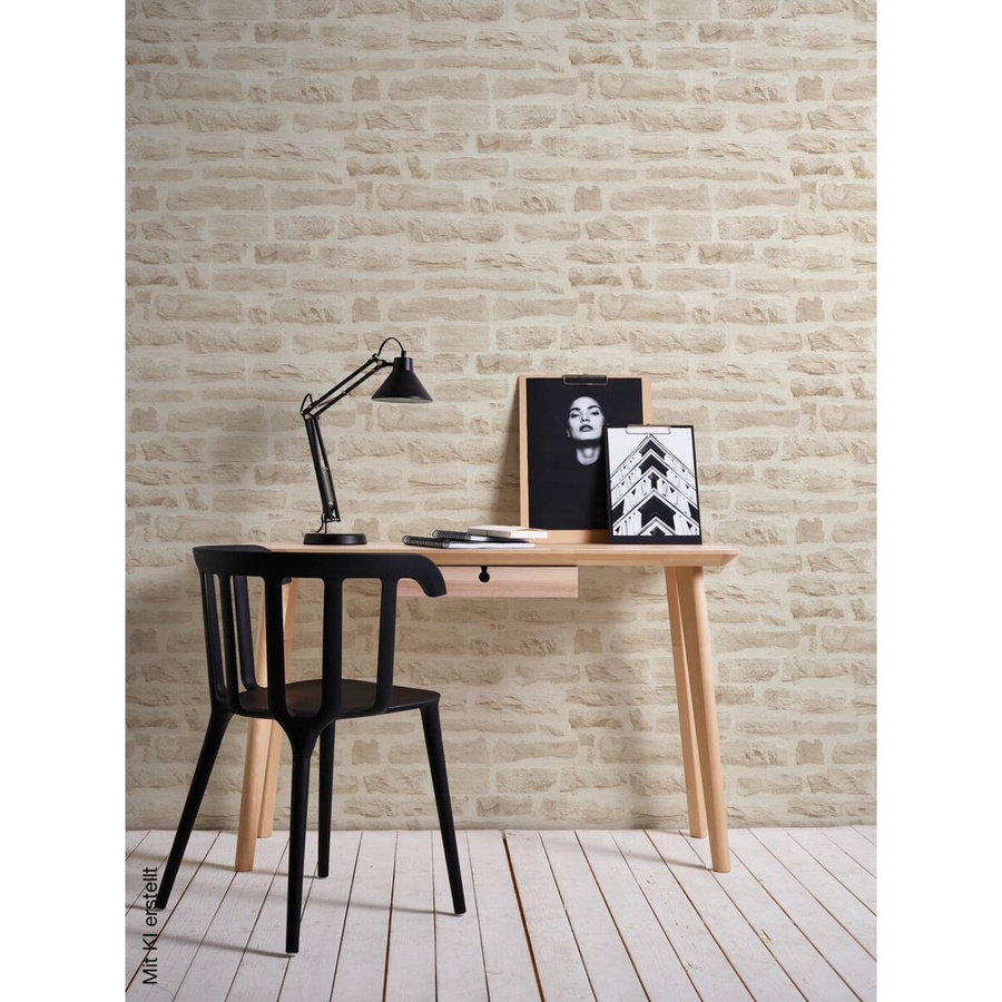 A.S. Création Vliestapete Best of Wood'n Stone 2nd Edition in Stein-Optik, Farbe Beige, B: 53 cm, L: 1005 cm - Bild 2