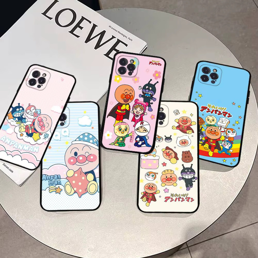 C-Children Anpanman Handyhülle für iPhone 17 16 15 16e 14 13 12 11 Pro Max Plus Case Cover in Multicolour - Bild 4