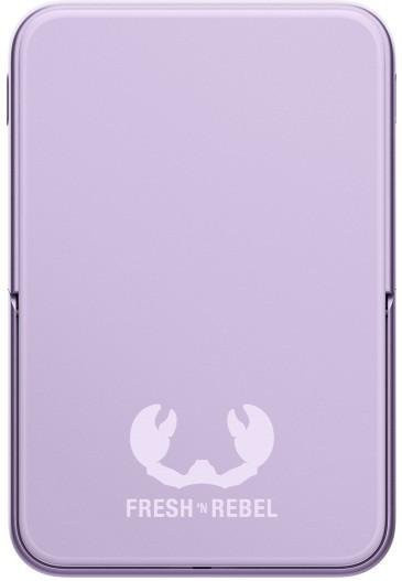 Fresh N Rebel Magnet Wireless Powerbank 5000mAh in Dreamy Lilac (Purple) - Bild 1