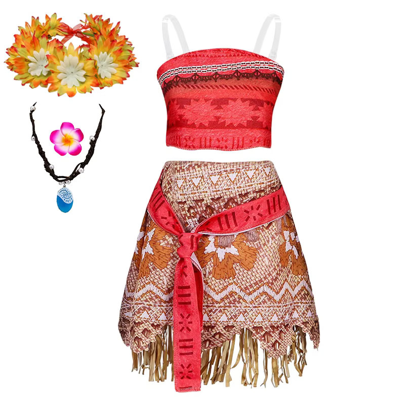 Disney Moana Mädchen Cosplay Outfit, Plüsch / Textil - Bild 2