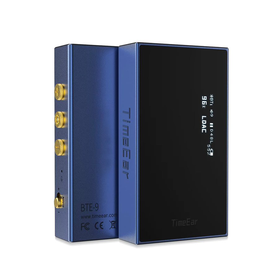 TimeEar BTE-9 Bluetooth DAC-Verstärker CS43198 HiFi-Audio-DAP USB-Kopfhörerverstärker und Konverter-Dongle in Blau - Bild 4
