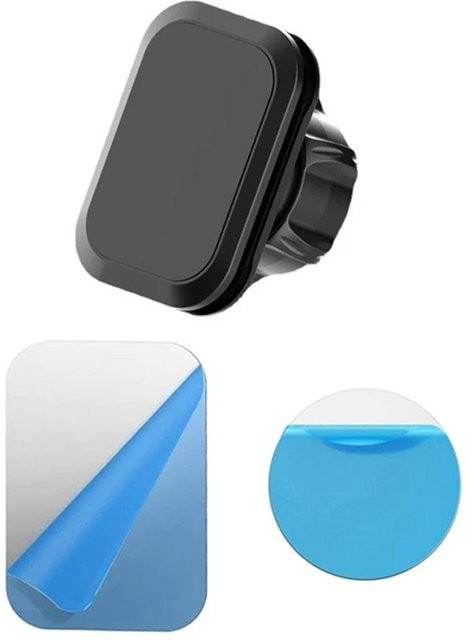 Magnetische Auto-Handyhalterung mit 17mm Kugelkopf in Schwarz - Bild 1