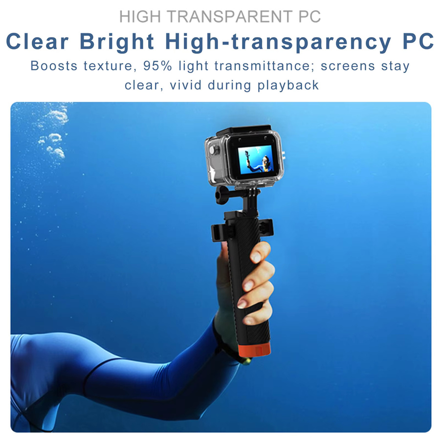 Insta360 wasserdichtes Tauchgehäuse für Ace Pro und Ace Pro 2, kratzfestes Schutzgehäuse für deine Actioncam, transparent - Bild 5