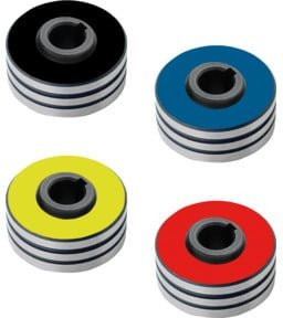 Lorch Vorschubrolle Typ 37SF für Alu- und Lötdraht der M-Pro und M-Serie, Durchmesser 0,8 mm und 1,0 mm, aus Aluminium - Bild 1