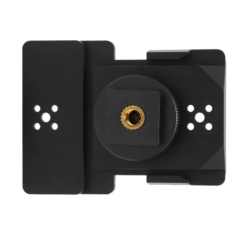 Supernew Kamera-Blitzschuhhalterung Montageadapter in Schwarz für EW 100 300 500 G3 G4 - Bild 4