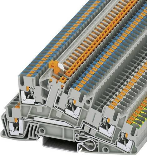 Phoenix Contact 3213955 Installationsschutzleiterklemme mit Schnellanschluss in Grau - Bild 1