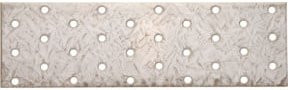BGS Do it yourself Stahl-Lochplatte in Silber, B/H: 20,0 x 6,0 cm - Bild 1