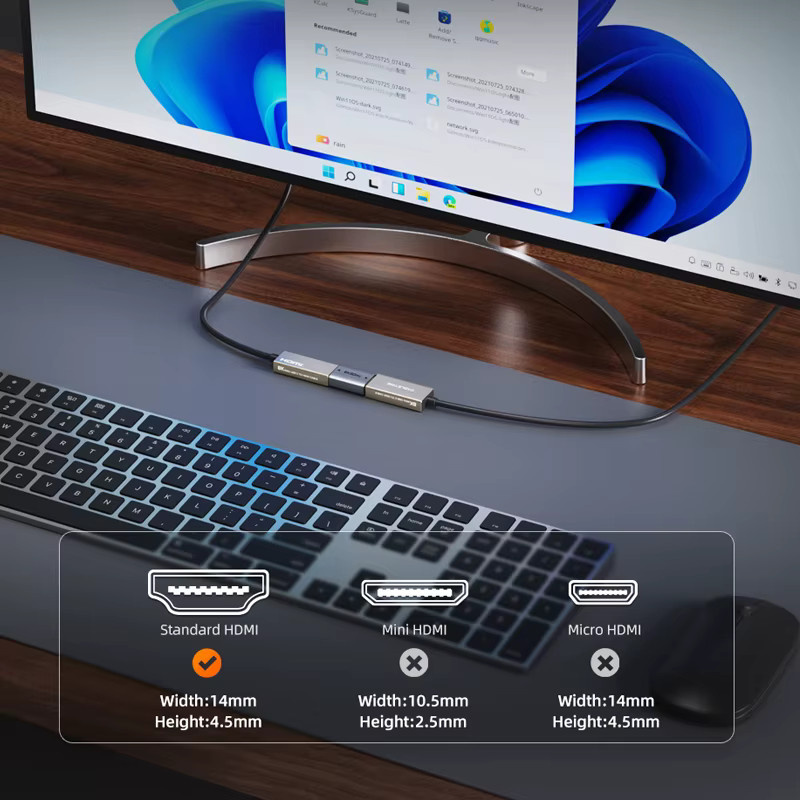 CABLETIME HDMI 2.1 Verlängerungsadapter 8K 60Hz Buchse auf Buchse für PS5, Roku und HDTV Stick - Bild 4