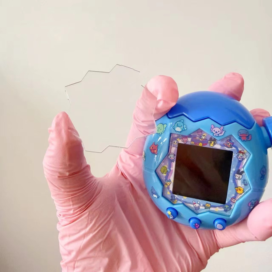 Bandai Tamagotchi Paradise, transparente Frontcover-Bildschirmabdeckung und transparente Panel-Bildschirmset - Bild 1