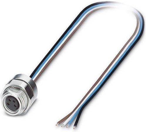 Phoenix Contact 1453452 Sensor-Aktor-Einbausteckverbinder M8 Buchse, 4-polig, Multicolor, 0,50 m - Bild 1