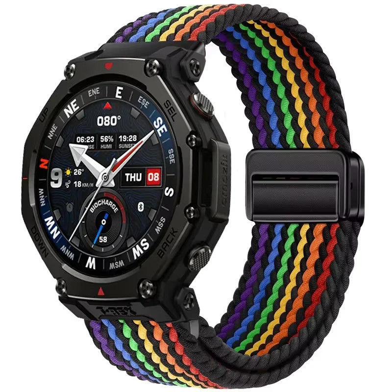 Uhrenarmband Nylon, Magnetarmband, Bunt, Unisex - Bild 3
