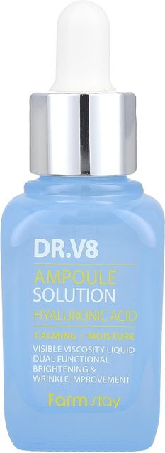 Dr. V8 Ampullenlösung Hyaluronsäure, Niacinamid, Serum, 30 ml - Bild 1