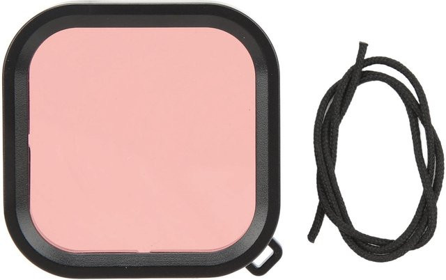 ZuiyouPet1 Tauchfilter mit quadratischer Farbkorrektur und wasserdichtem Gehäuse für Unterwasserfotografie, kompatibel mit Modellen 9, 10 und 11, Schwarz - Bild 1