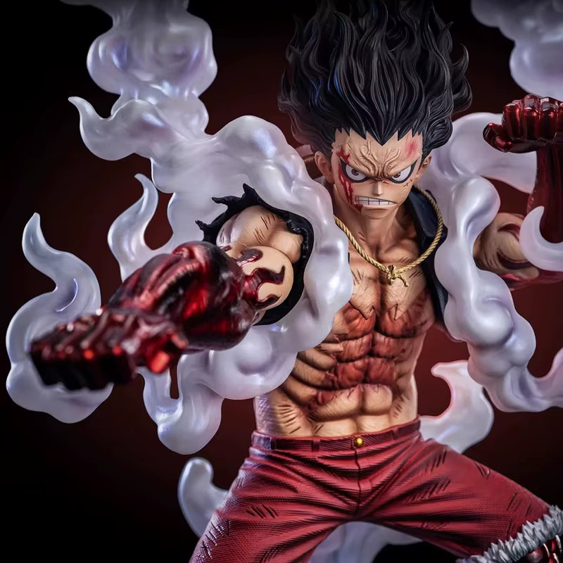 Bandai One Piece Snake Man Luffy Actionfigur, 30cm, PVC - Bild 3