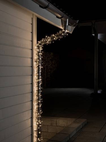 Konstsmide Micro-Lichterkette für Außen mit 800 LED in Warmweiß, netzbetrieben, Länge: 55,93 m - Bild 1