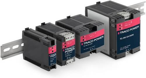 TracoPower TCL 120-124 Hutschienen-Netzteil DIN-Rail 24 V/DC 5A 120W Schwarz - Bild 1