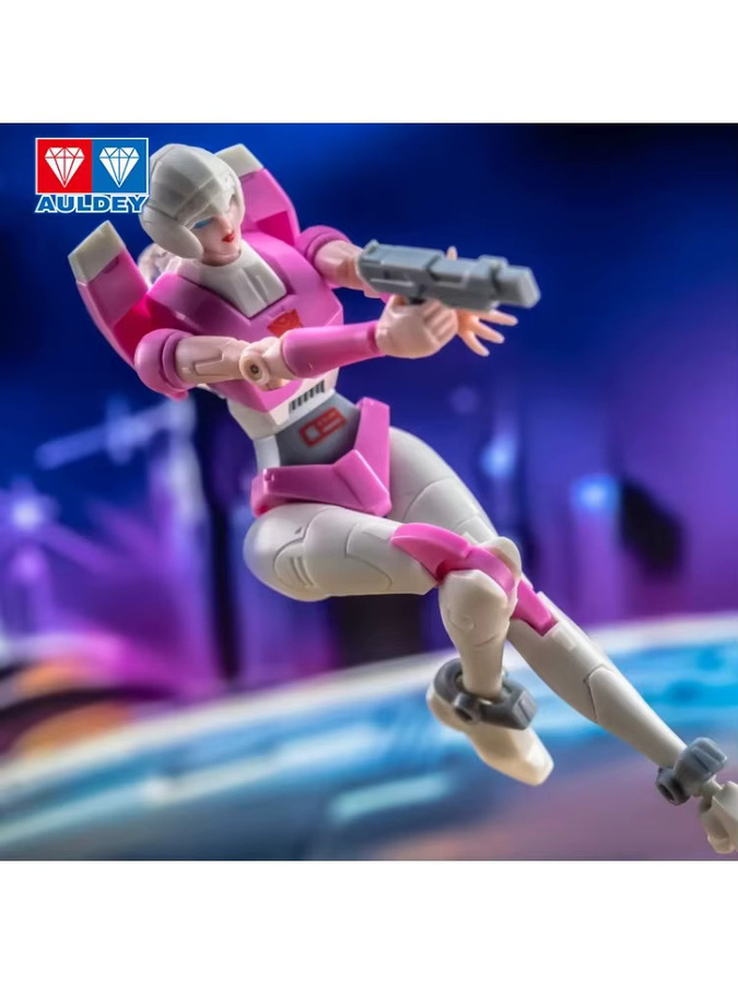 AULDEY Transformers Arcee & Elita-1 Actionfiguren, Autobot Sisters Collection, bewegliches Robotermodell - Bild 6