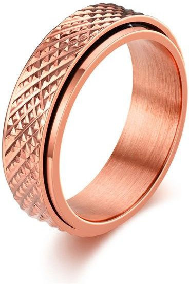 POMOiii Spinner Ring Edelstahl, Roségold, Unisex - Bild 1