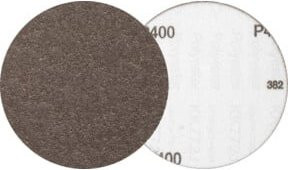 PFERD Compactkorn Klettscheibe KR für Feinschliff mit Winkelschleifer, Durchmesser: 125 mm, Körnung: A400, Farbe: Braun - Bild 1