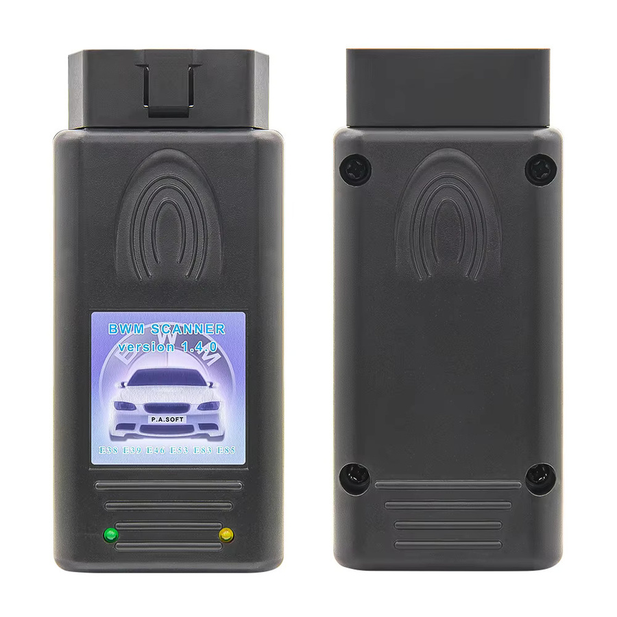 JFIND BMW OBD2 Diagnosegerät 1.4.0 Codeleser mit USB FT232RL Chip in Schwarz - Bild 2